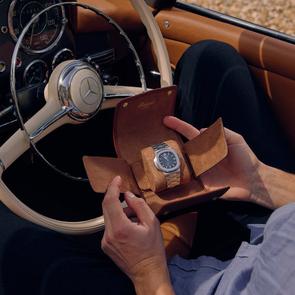 Rapport London Berkeley Single Watch Roll | Luxury Watch Accessories | Rapport London