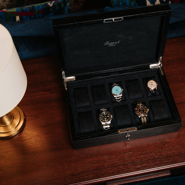 Rapport London Brompton Ten Watch Box | Luxury Watch Box | Rapport London