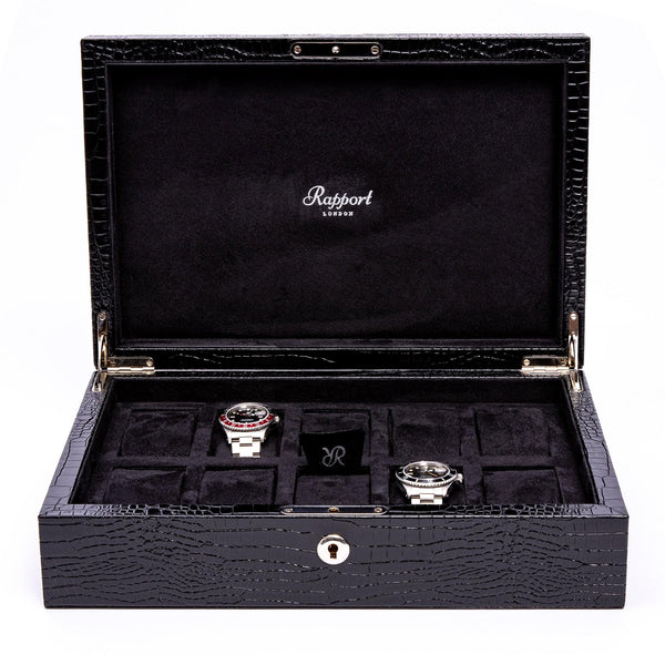rapport london Brompton Ten Watch Box | Luxury Watch Box | Rapport London