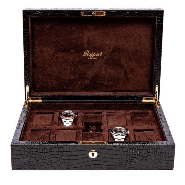 rapport london Brompton Ten Watch Box | Luxury Watch Box | Rapport London