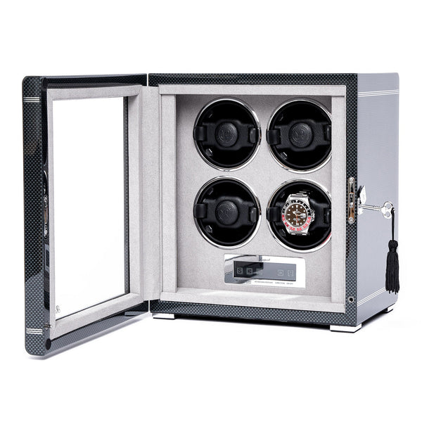 Rapport London Formula Quad Watch Winder | Luxury Watch Winder | Rapport London