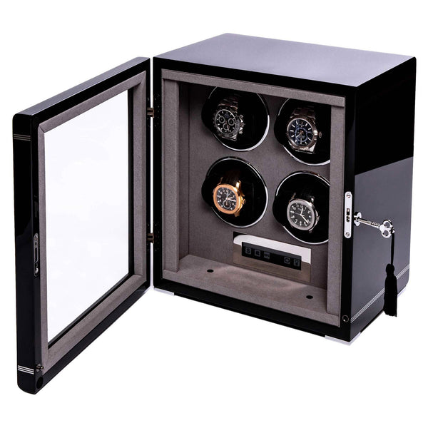 Rapport London Formula Quad Watch Winder | Luxury Watch Winder | Rapport London