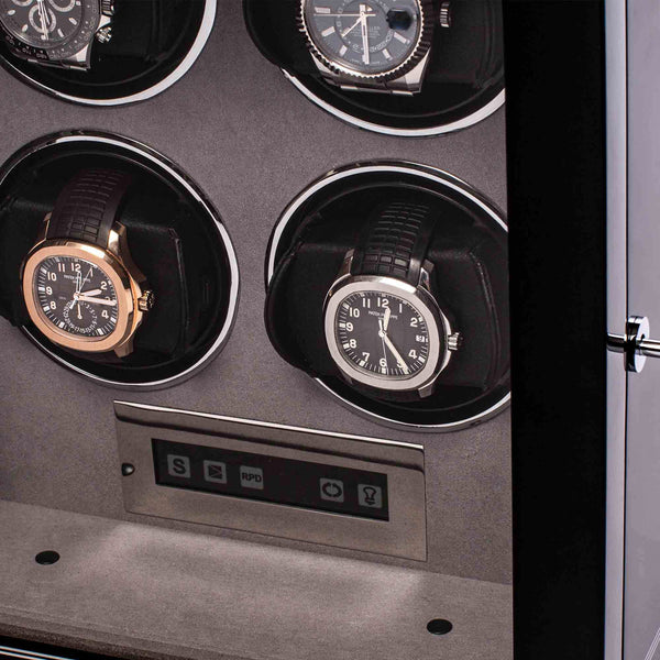 Rapport London Formula Quad Watch Winder | Luxury Watch Winder | Rapport London