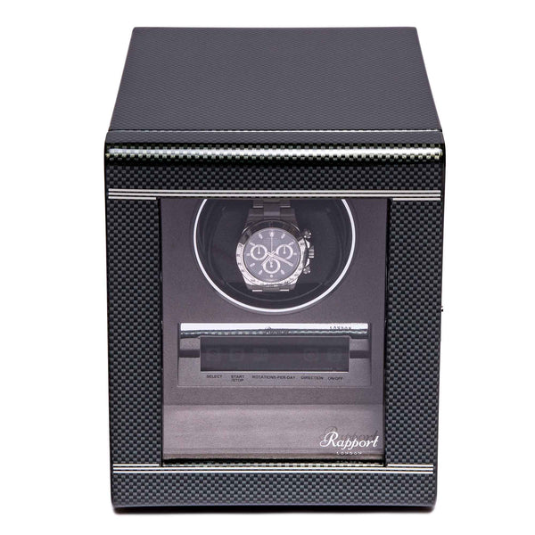 rapport london Formula Single Watch Winder | Luxury Watch Winder | Rapport London