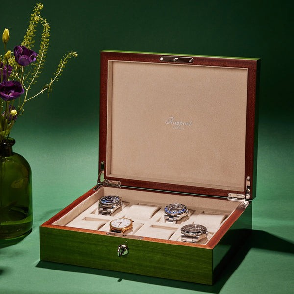 Rapport London Heritage Eight Watch Box | Luxury Watch Box | Rapport London