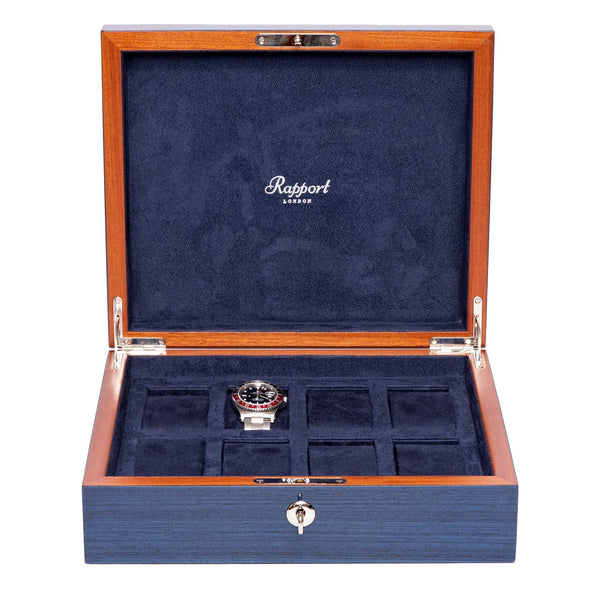 rapport london Heritage Eight Watch Box | Luxury Watch Box | Rapport London