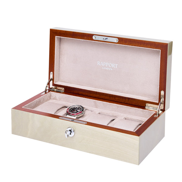 Rapport London Heritage Four Watch Box | Luxury Watch Box | Rapport London