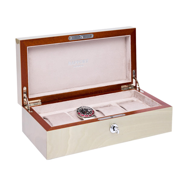 Rapport London Heritage Four Watch Box | Luxury Watch Box | Rapport London