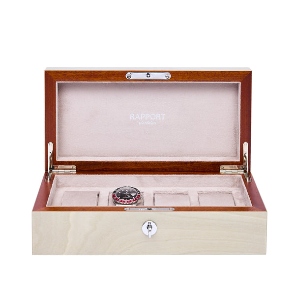 rapport london Heritage Four Watch Box | Luxury Watch Box | Rapport London
