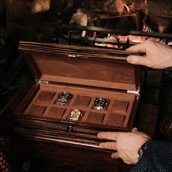 Rapport London Heritage Ten Watch Box | Luxury Watch Box | Rapport London