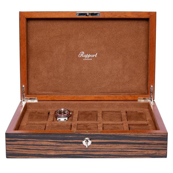 rapport london Heritage Ten Watch Box | Luxury Watch Box | Rapport London