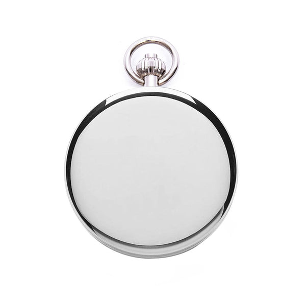 Rapport London Mechanical Double Hunter Pocket Watch - Silver