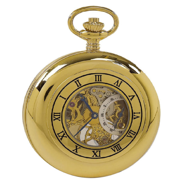 Rapport London Mechanical Half Hunter Pocket Watch 53mm | Luxury Pocket Watch | Rapport London