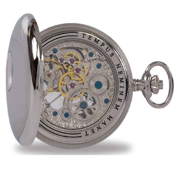 Rapport London Mechanical Half Hunter Pocket Watch 53mm | Luxury Pocket Watch | Rapport London