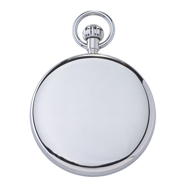 Rapport London Mechanical Open Face Pocket Watch - Ice Blue