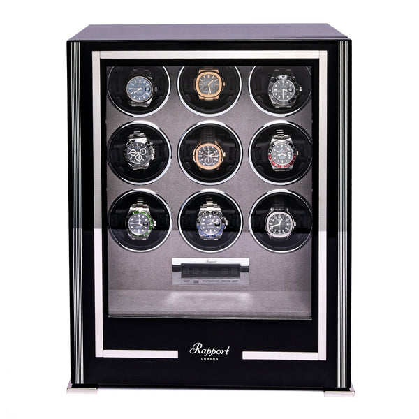 rapport london Paramount Nine Watch Winder | Luxury Watch Winder | Rapport London