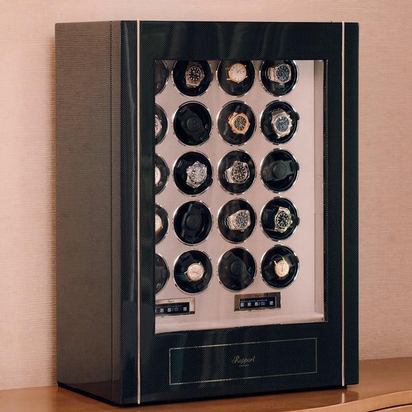 Rapport London Paramount Twenty Watch Winder - Carbon Fibre