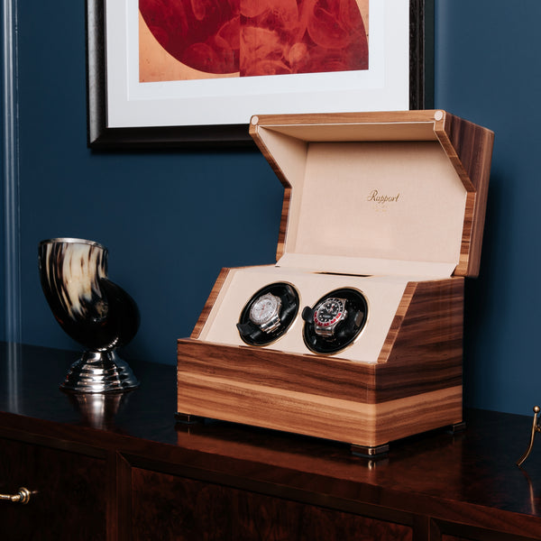 Rapport London Perpetua III Duo Watch Winder | Luxury Watch Winder | Rapport London