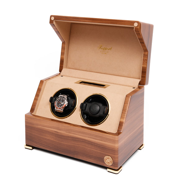 Rapport London Perpetua III Duo Watch Winder | Luxury Watch Winder | Rapport London