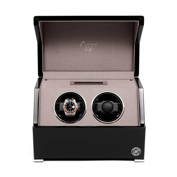 rapport london Perpetua III Duo Watch Winder | Luxury Watch Winder | Rapport London