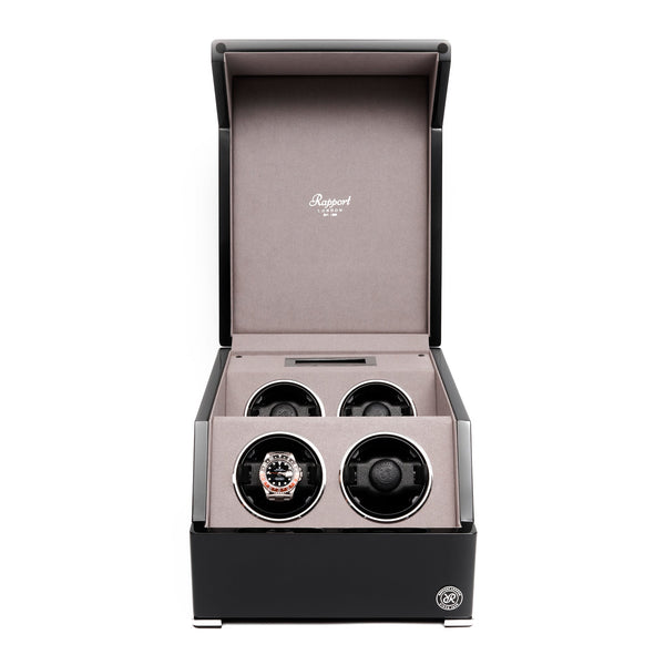 rapport london Perpetua III Quad Watch Winder | Luxury Watch Winder | Rapport London