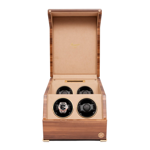 rapport london Perpetua III Quad Watch Winder | Luxury Watch Winder | Rapport London