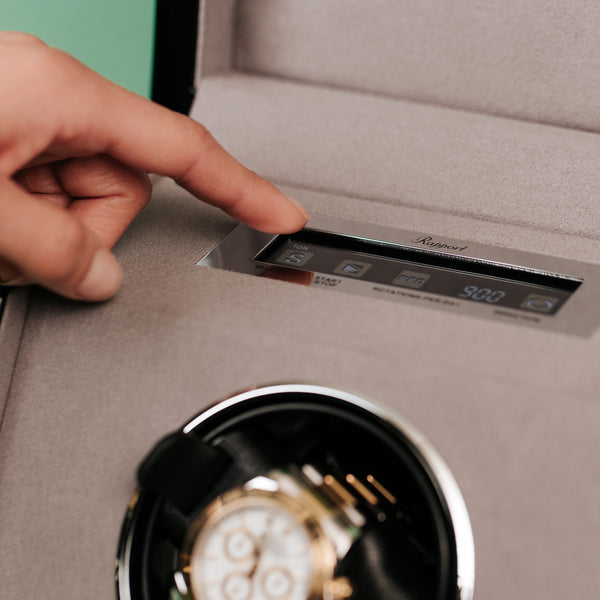 Rapport London Perpetua III Single Watch Winder | Luxury Watch Winder | Rapport London