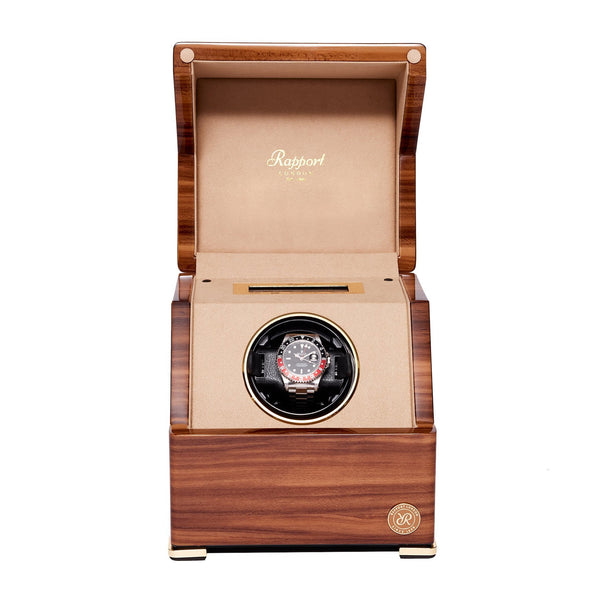 rapport london Perpetua III Single Watch Winder | Luxury Watch Winder | Rapport London