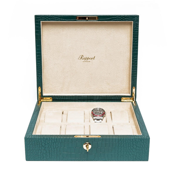 rapport london Brompton Eight Watch Box - Green