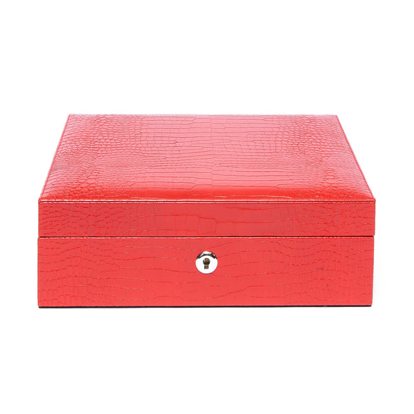 Rapport London Brompton Eight Watch Box - Red