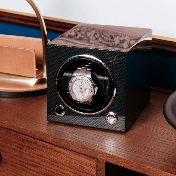Rapport London Rapport London Evo Single Watch Winder | Luxury Automatic Watch Winder