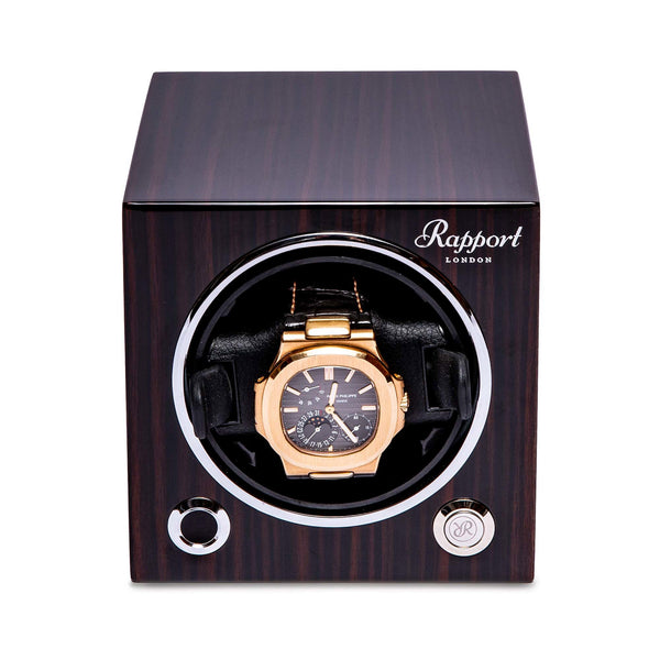 rapport london Rapport London Evo Single Watch Winder | Luxury Automatic Watch Winder