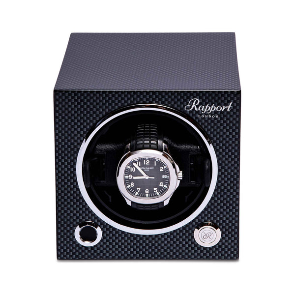 rapport london Rapport London Evo Single Watch Winder | Luxury Automatic Watch Winder