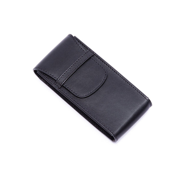 Rapport London Hyde Park Leather Watch Pouch - Black