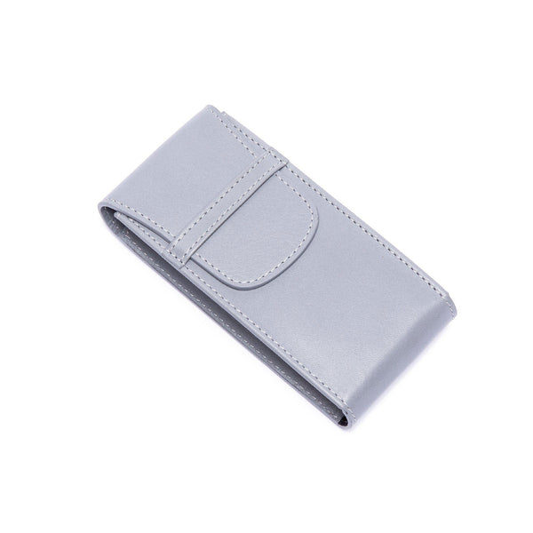 Rapport London Hyde Park Leather Watch Pouch - Grey
