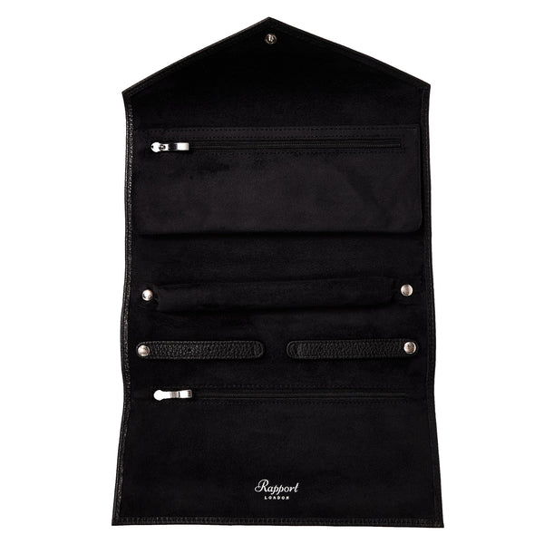 Rapport London Jewellery Roll - Black