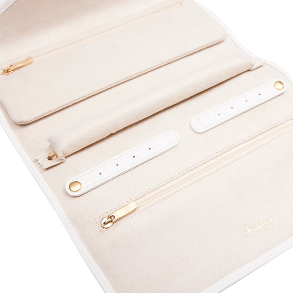 Rapport London Jewellery Roll - White