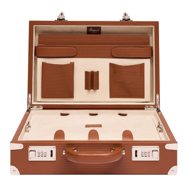 rapport london Nova Ten Watch Briefcase - Tan