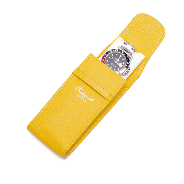 rapport london Portobello Watch Pouch - Yellow
