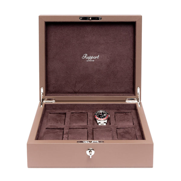 rapport london Vantage Eight Watch Box - Brown