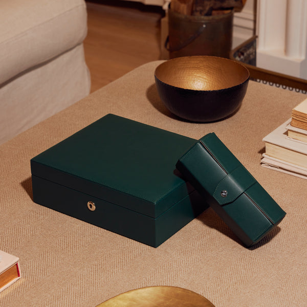 Rapport London Vantage Eight Watch Box - Green