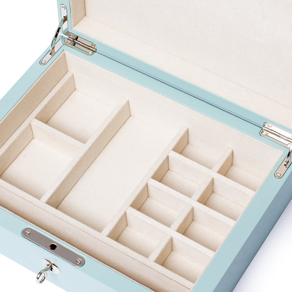 Rapport London Victoria Jewellery Box - Turquoise