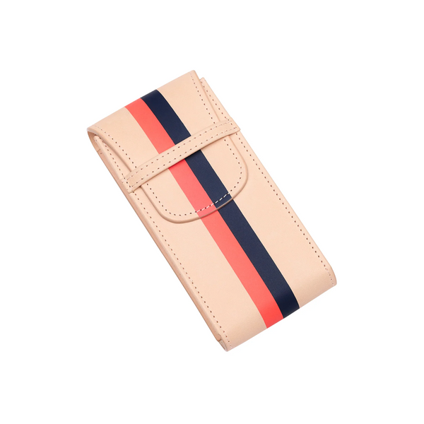 Rapport London Rapport X La Californienne Single Watch Pouch - Red/Navy