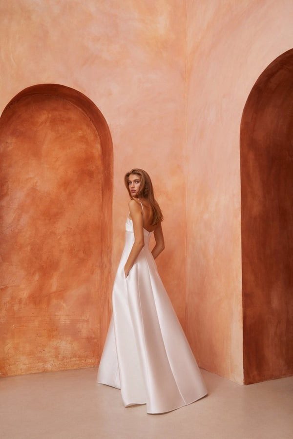 Rasario Alicia Wedding Dress White – RASARIO