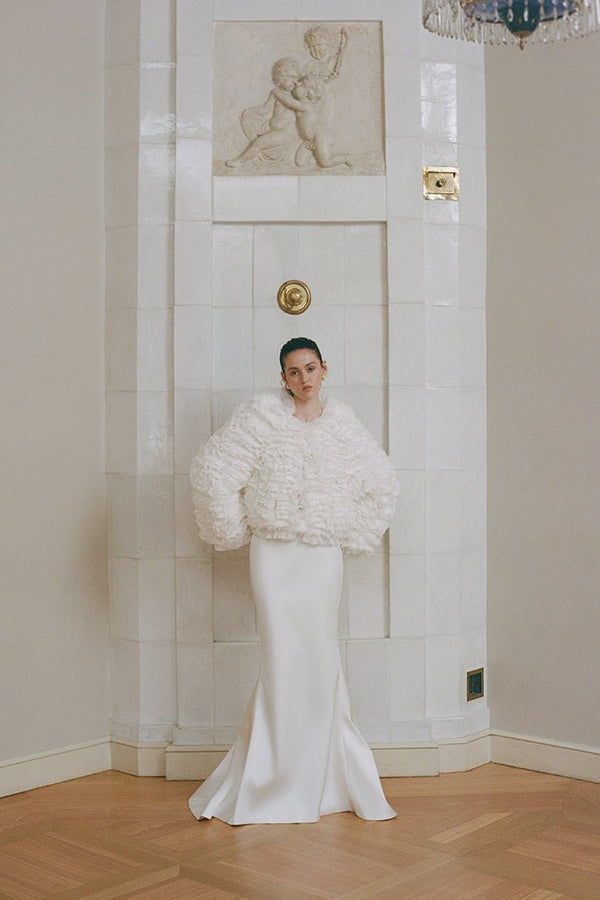 rasario Chiffon and silk jacket 010BZ002 – RASARIO