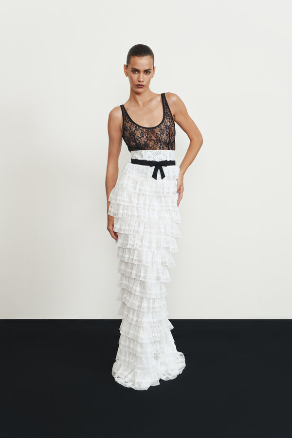 Rasario Lace Tank Top Black 139TP001 – RASARIO