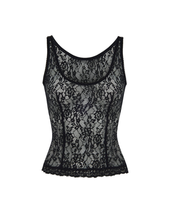 rasario Lace tank top black 139TP001 – RASARIO