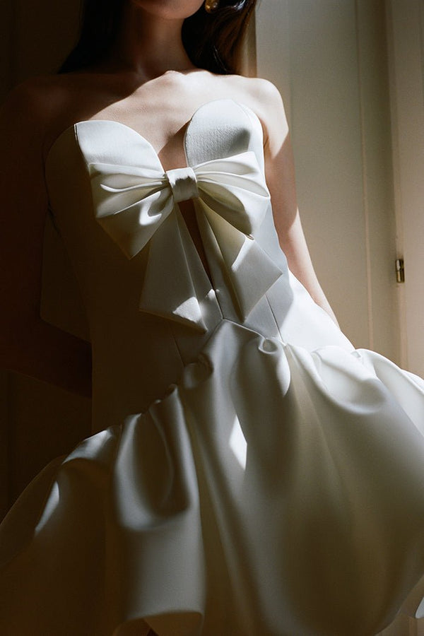 Rasario Satin Mini Dress 004DN002 – RASARIO