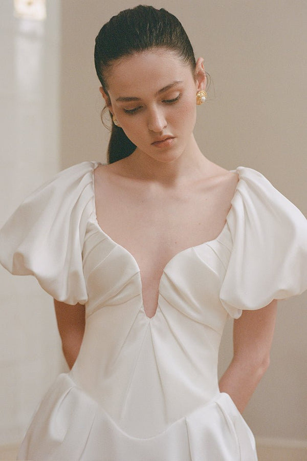 Rasario Satin Mini Dress 005DN002 – RASARIO