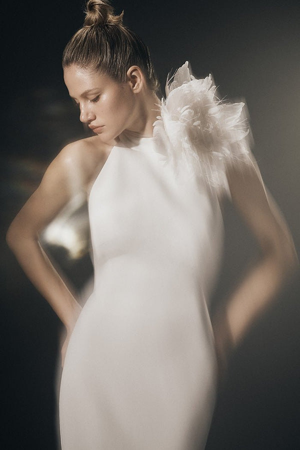 Rasario Silk Flower Brooch With Fringes B020A010 – RASARIO